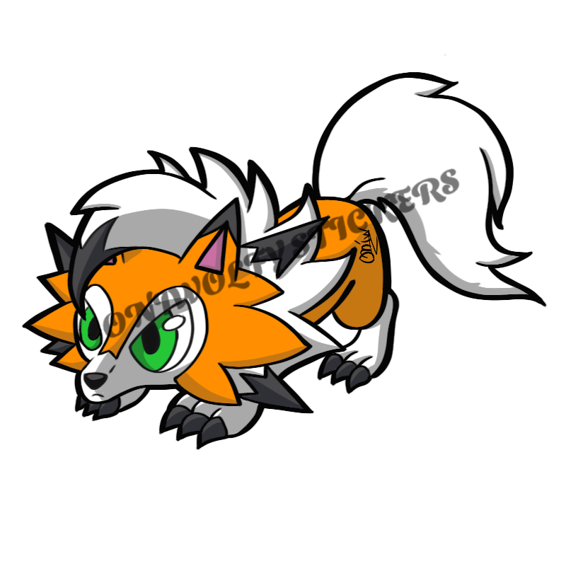 Rock Wolf Sticker