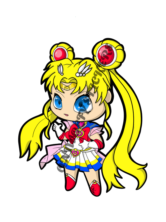 Super Moon Sticker