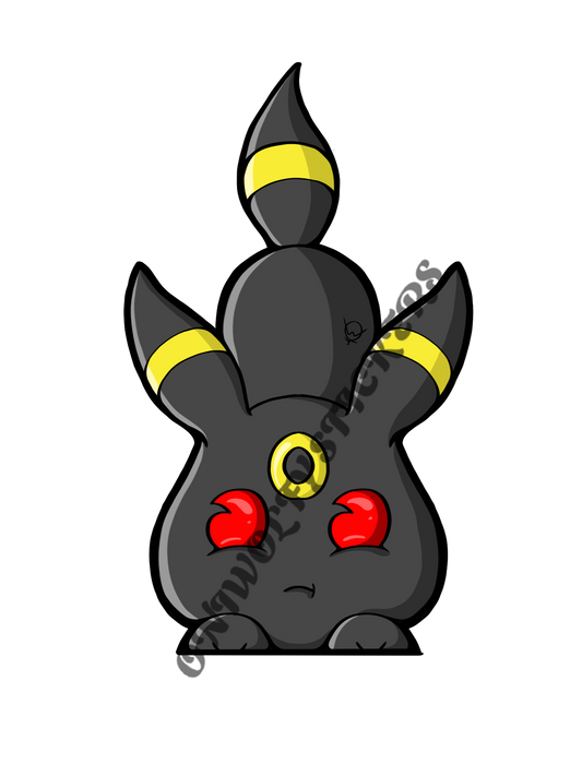Dark Cat Sticker