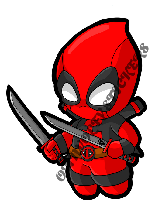 Red Assassin Sticker